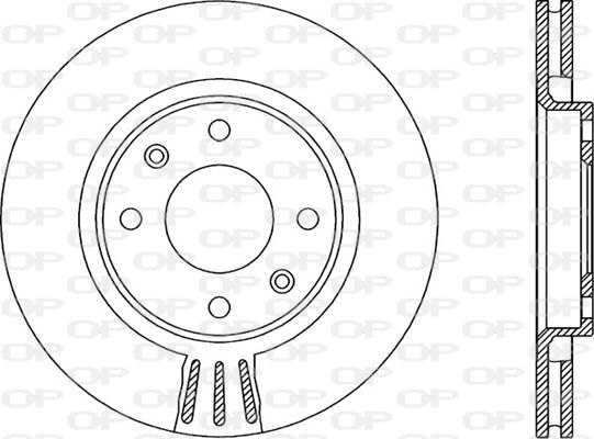 OPEN PARTS Bremžu diski BDA1901.20